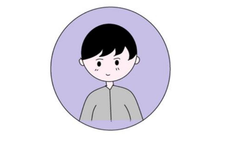 男孩头像简笔画