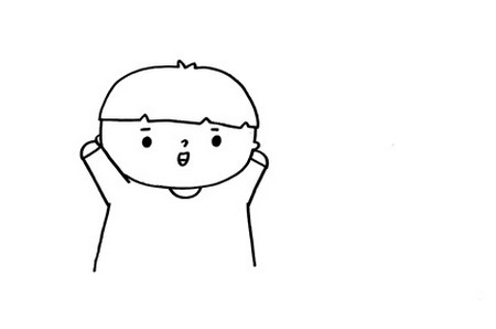 男孩女孩简笔画