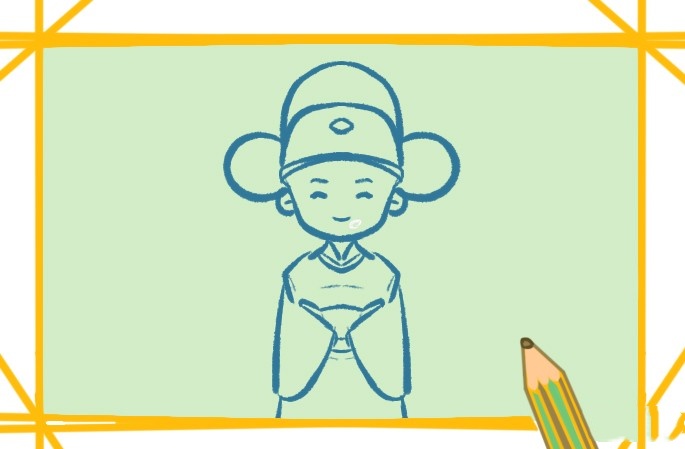古代状元郎简笔画