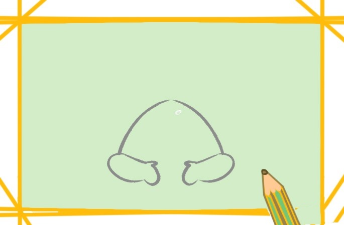 贪吃男孩简笔画