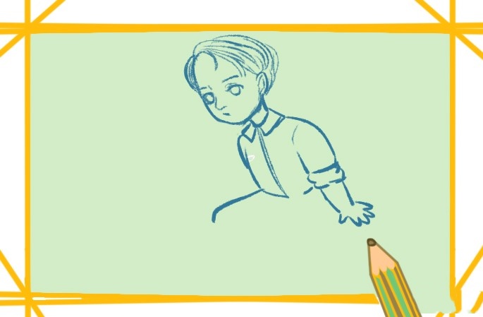小男孩简笔画