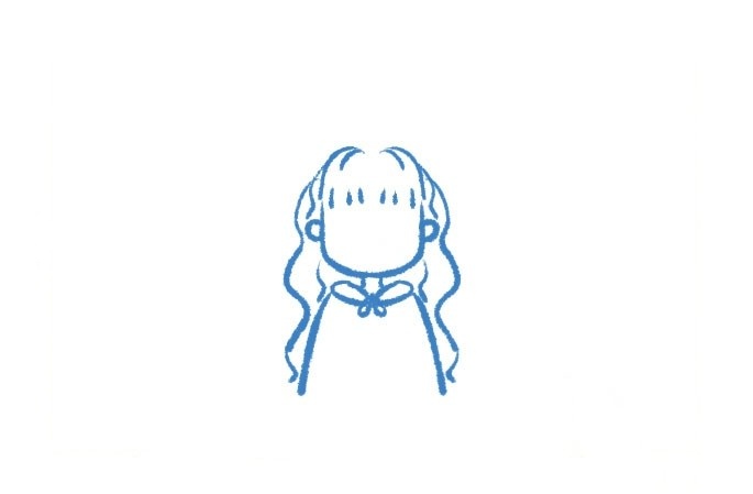 金发女孩画法步骤