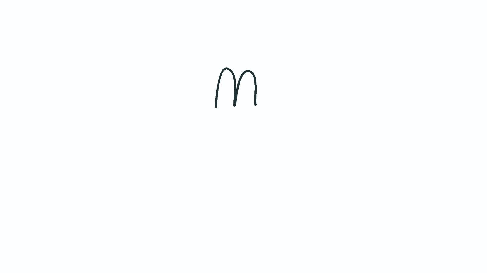 用字母画小动物简笔画