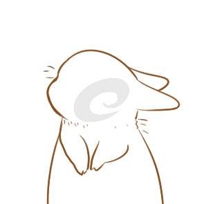 可爱的兔子简笔画