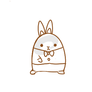 兔子先生简笔画