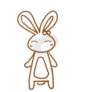 兔子简笔画