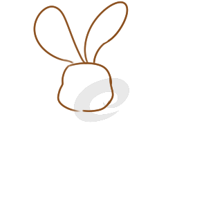 兔子简笔画