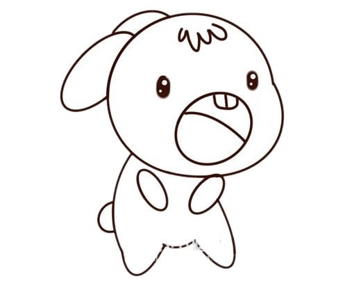 可爱兔子简笔画