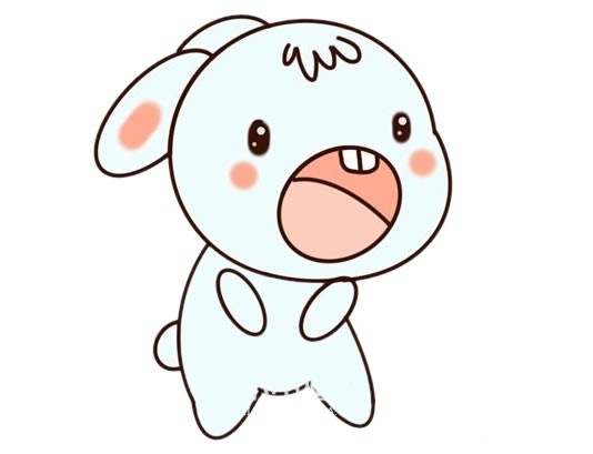 可爱兔子简笔画