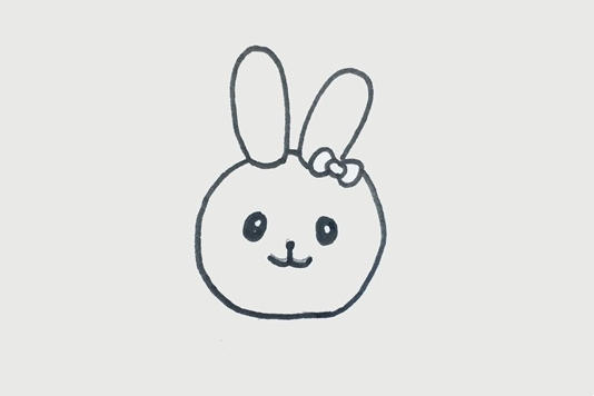 小兔子画法