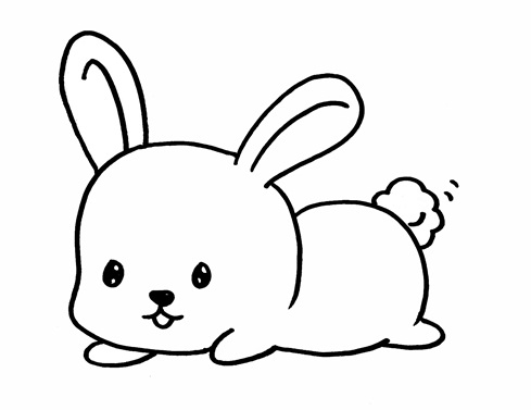 怎么画小兔子简笔画可爱