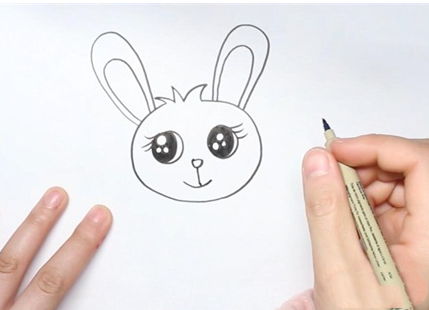 小兔子简笔画