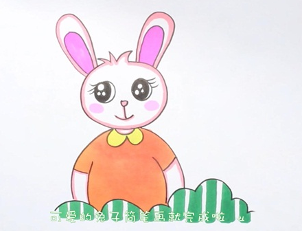 小兔子简笔画