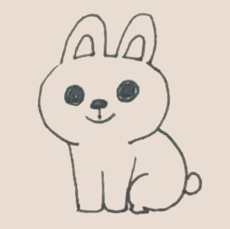 兔子简笔画