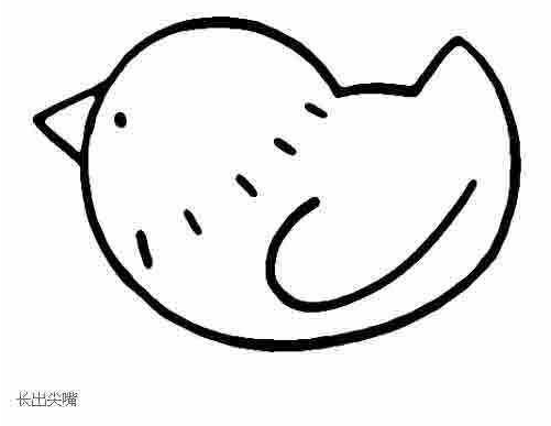 鸳鸯简笔画