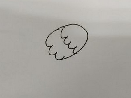 站在树枝上的小鸟简笔画