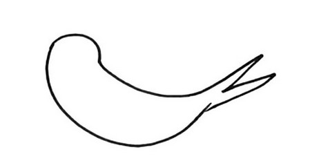 燕子简笔画