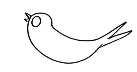 燕子简笔画