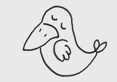 乌鸦简笔画