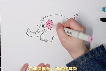 大象简笔画