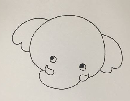 大象简笔画