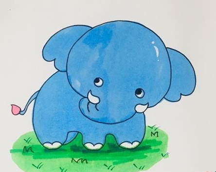 大象简笔画