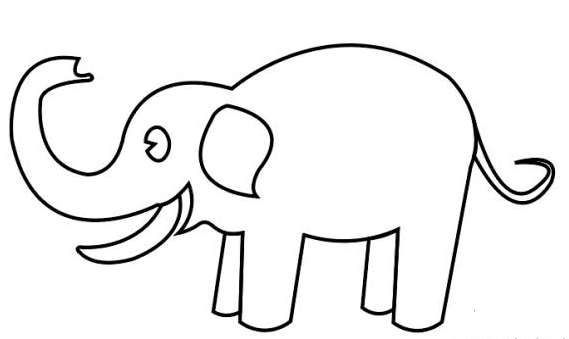 大象简笔画