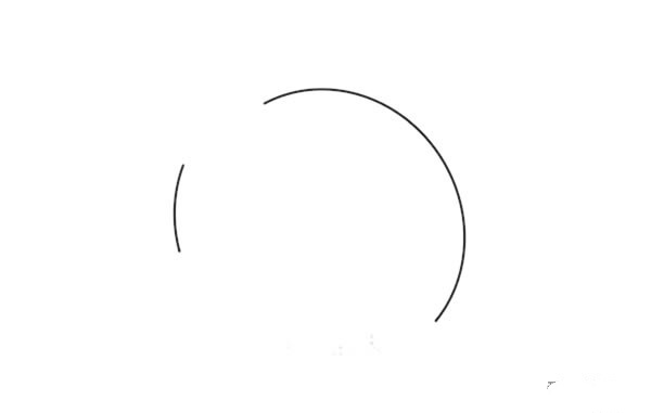 卡通大象简笔画