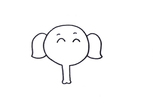 小学生画大象怎么画