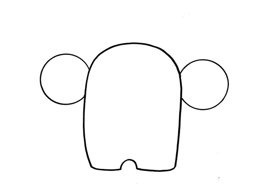 用数字9画大象怎么画