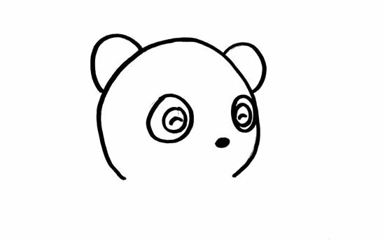 小熊猫简笔画