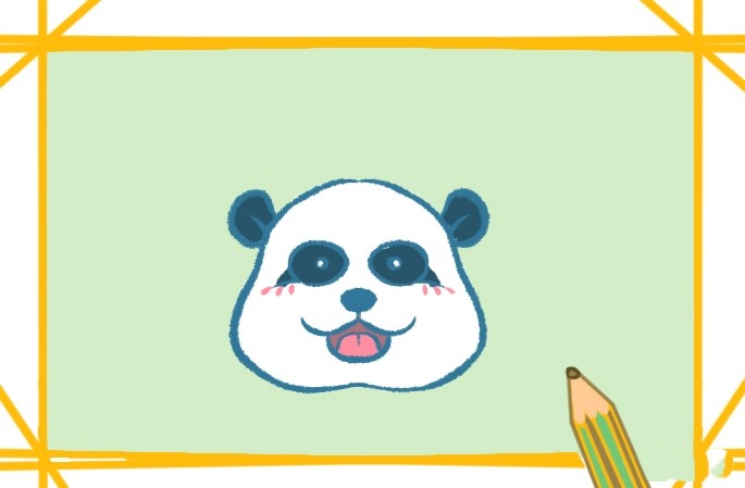 熊猫简笔画