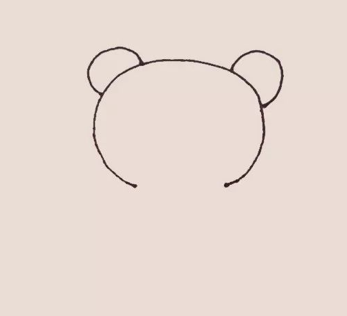 大熊猫简笔画
