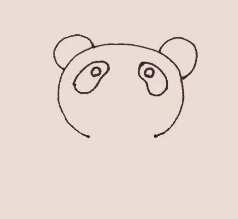 大熊猫简笔画