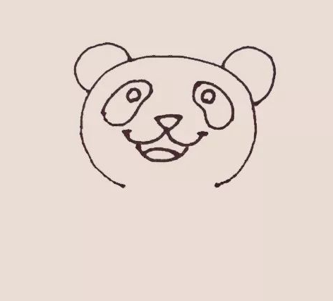 大熊猫简笔画