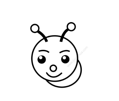 毛毛虫简笔画