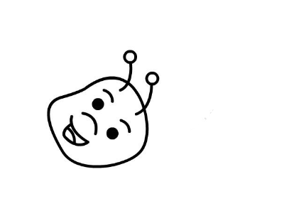 毛毛虫简笔画