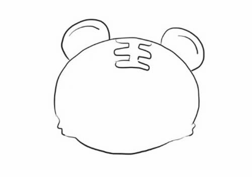 小老虎简笔画如何画