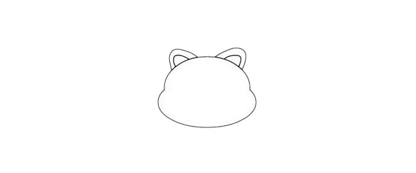 卡通老虎简笔画