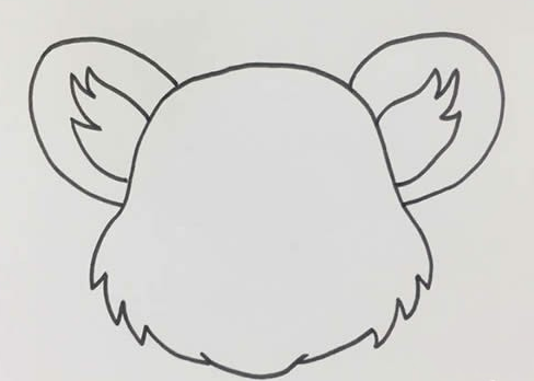 东北虎简笔画步骤