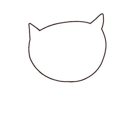 卡通老虎简笔画