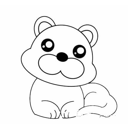 老虎简笔画可爱又简单