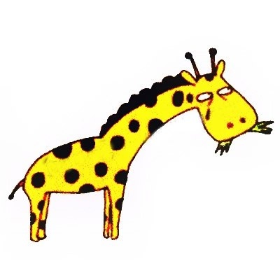 长颈鹿简笔画