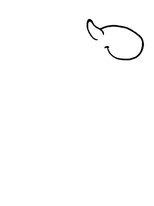 长颈鹿简笔画