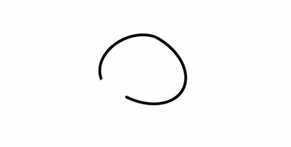 卡通长颈鹿简笔画