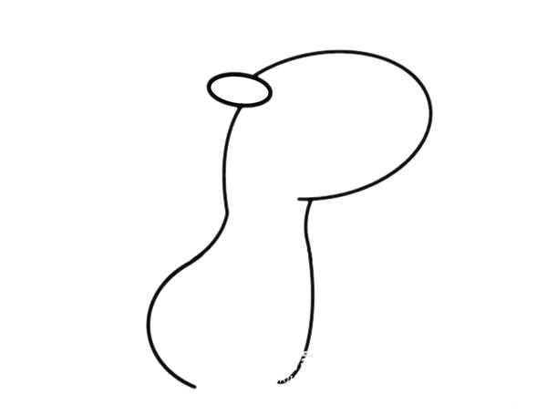 长颈鹿简笔画