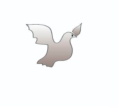 三步画出白鸽