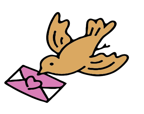 信鸽简笔画
