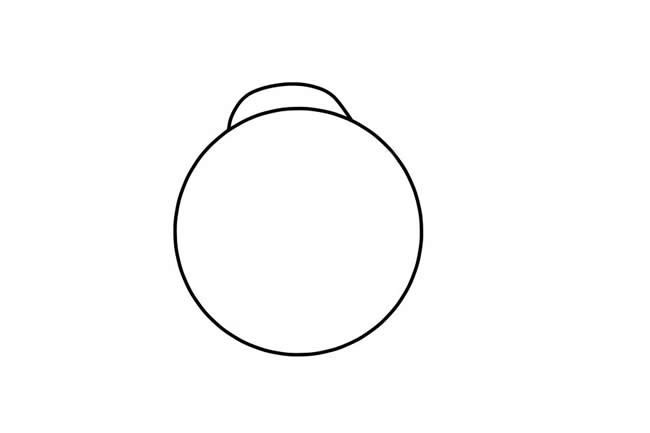 漂亮的七星瓢虫简笔画