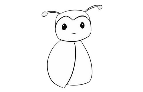 七星瓢虫简笔画